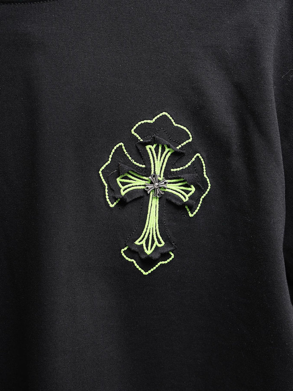 Chrome Hearts Cross Graphic Short-Sleeve T-Shirt — detail