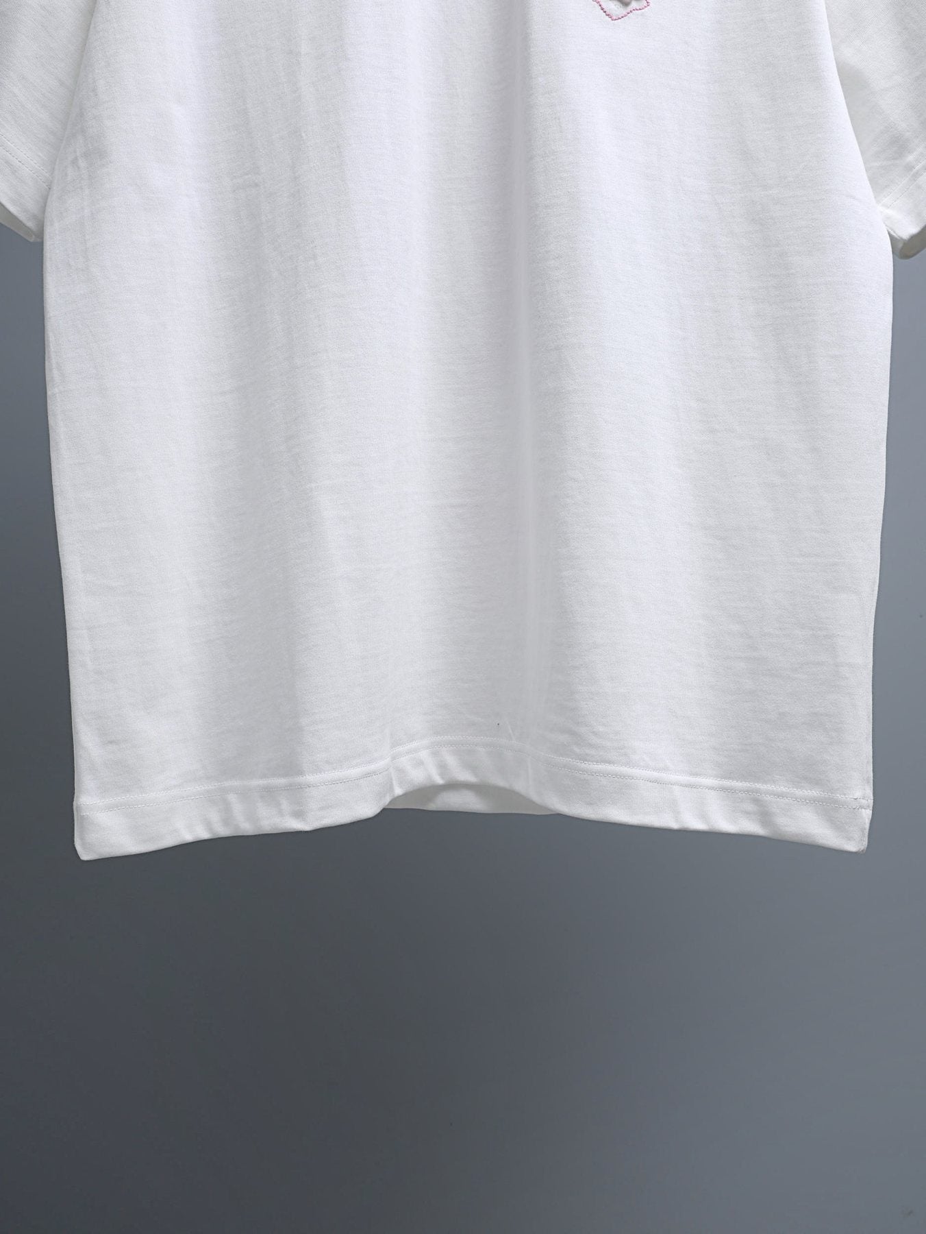 Chrome Hearts Pink Cross Graphic T-Shirt — detail