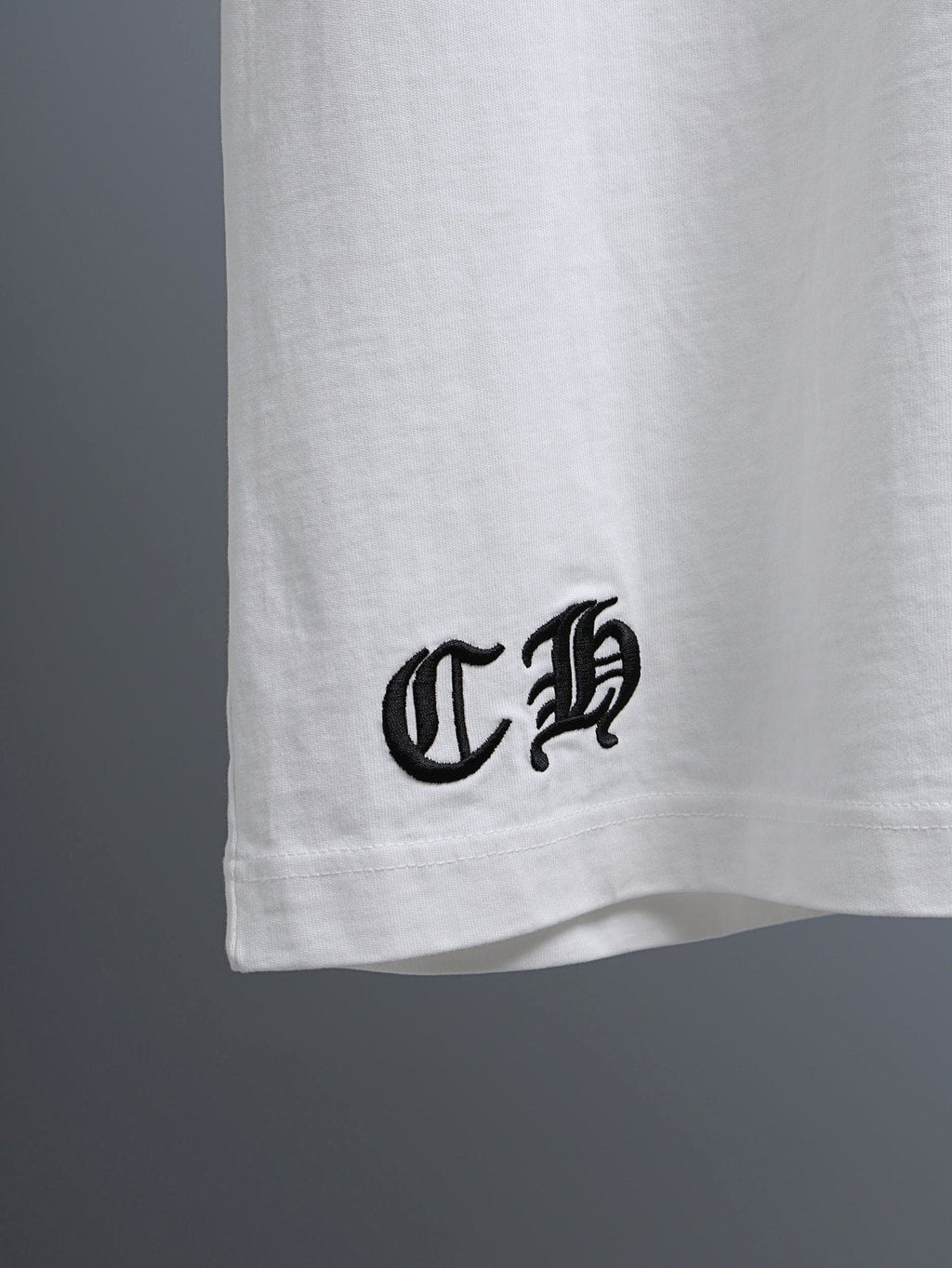 Chrome Hearts Floral Gothic Graphic T-Shirt — detail