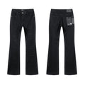 RTA Black Distressed Flared Jeans — hero