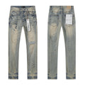 Purple Brand Light Blue Distressed Jeans — hero