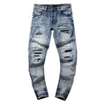 AMIRI Light Blue Distressed Jeans — hero