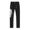AMIRI Rhinestone-Style Side Graphic Black Jeans — hero