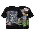 RARE PEACE 14 Decals Rhinestone Short-Sleeve T-Shirt — hero