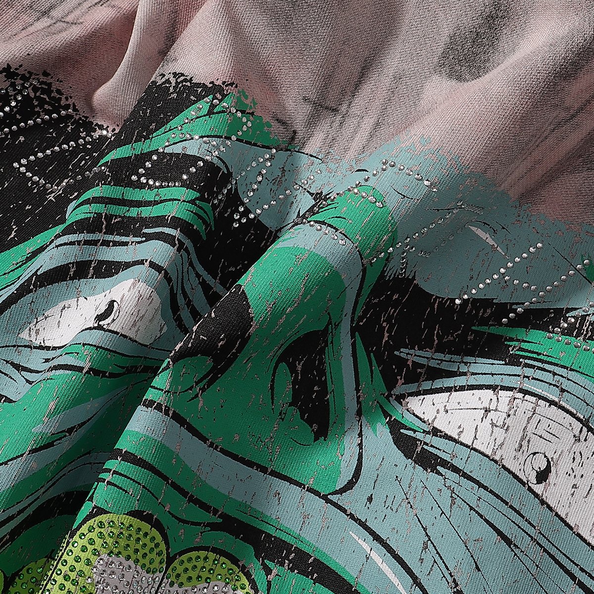 RARE PEACE Enraged Graphic Short-Sleeve T-Shirt — detail