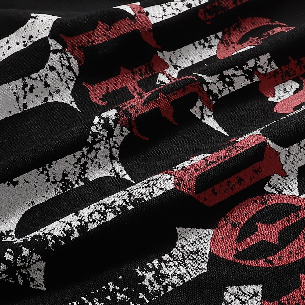 RARE PEACE 15 Decals Face Graphic T-Shirt — detail