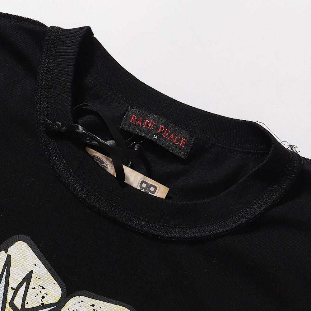 RARE PEACE America Graphic Short-Sleeve T-Shirt — neck_label