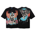 R3BEL Rider Motorcycle Skull Graphic T-Shirt — hero