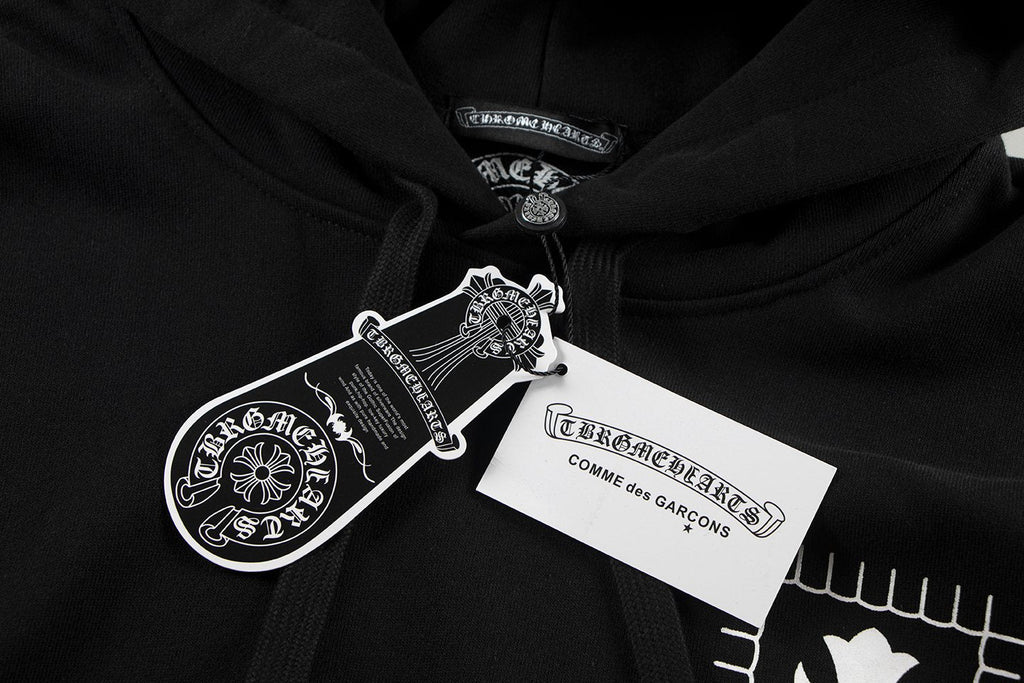 Chrome Hearts Cartoon Figure Graphic Hoodie — hang_tag