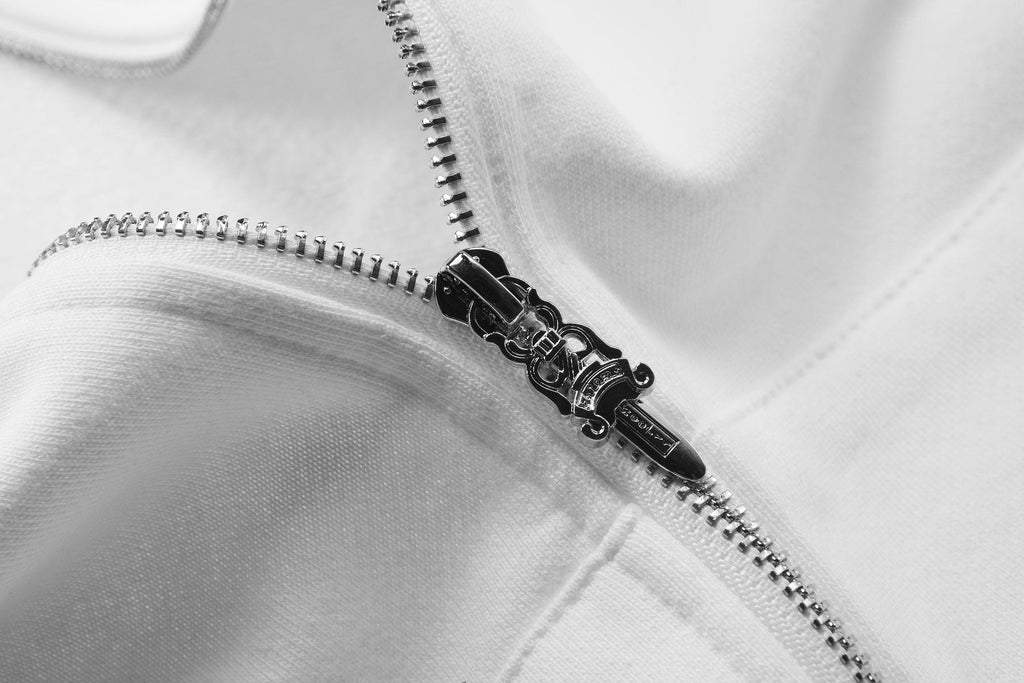 Chrome Hearts Sanskrit Graphic Zip Hoodie — detail