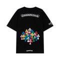Chrome Hearts Rainbow Horseshoe Cross Graphic T-Shirt — hero