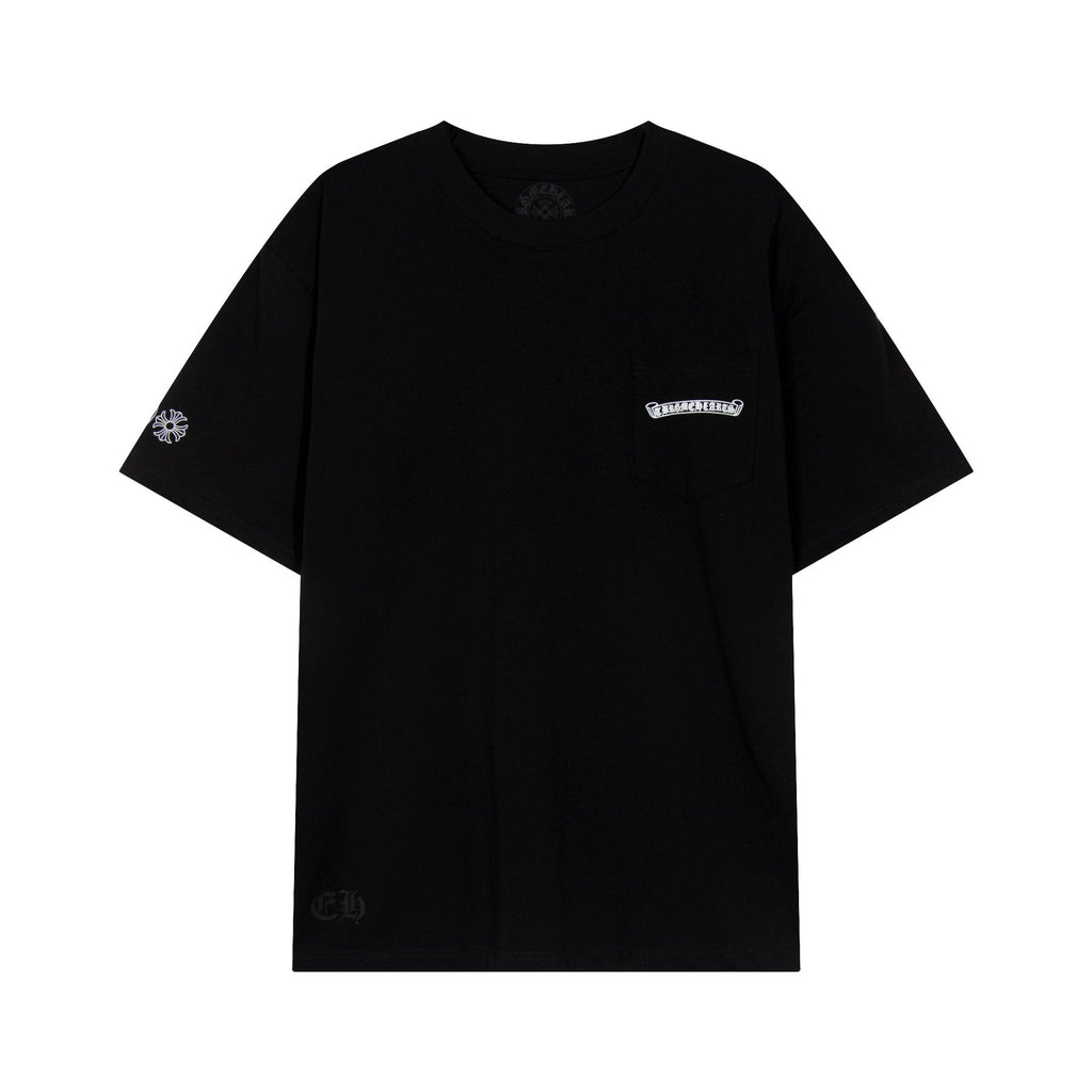 Chrome Hearts Rainbow Horseshoe Cross Graphic T-Shirt — front