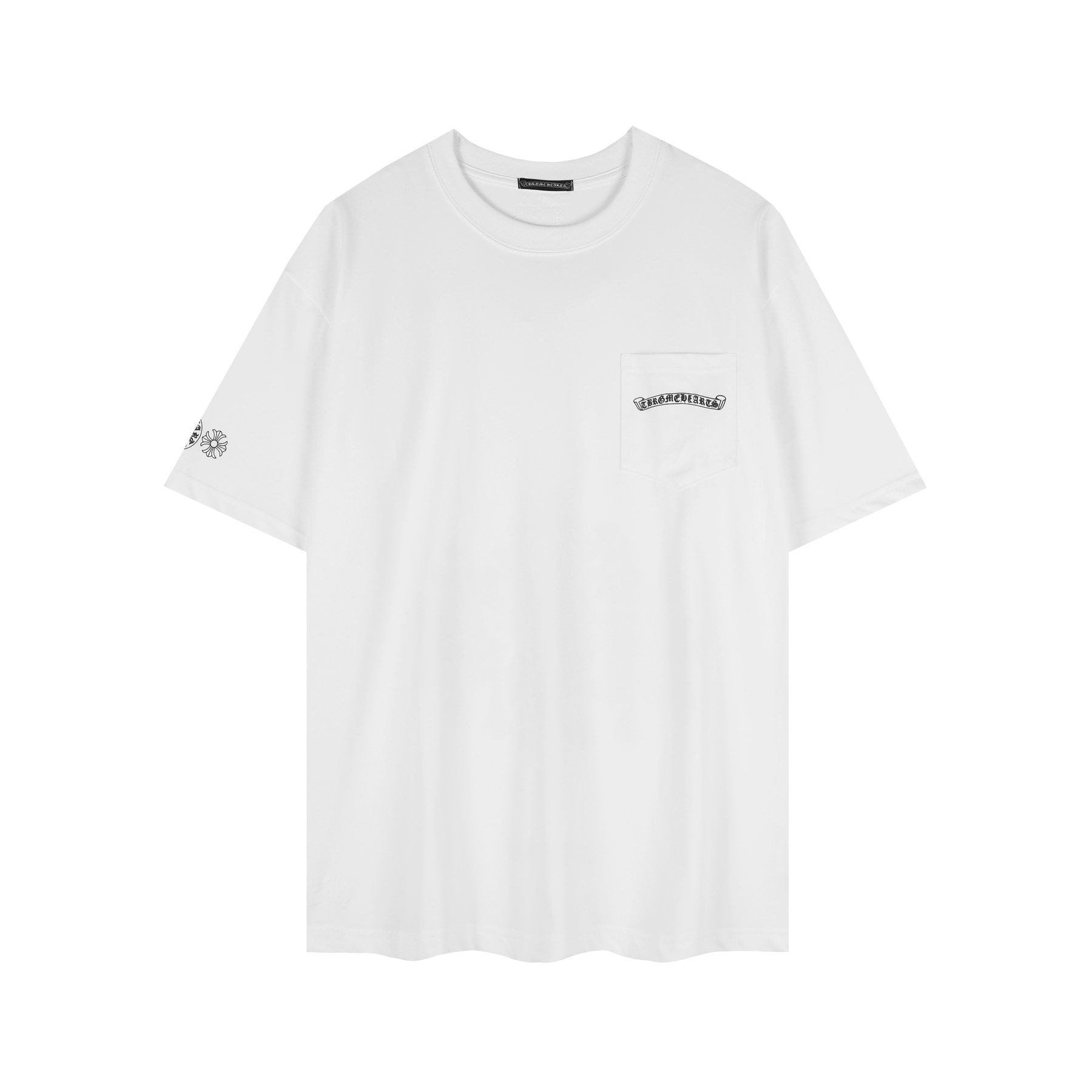 Chrome Hearts Rainbow Horseshoe Cross Graphic T-Shirt — front