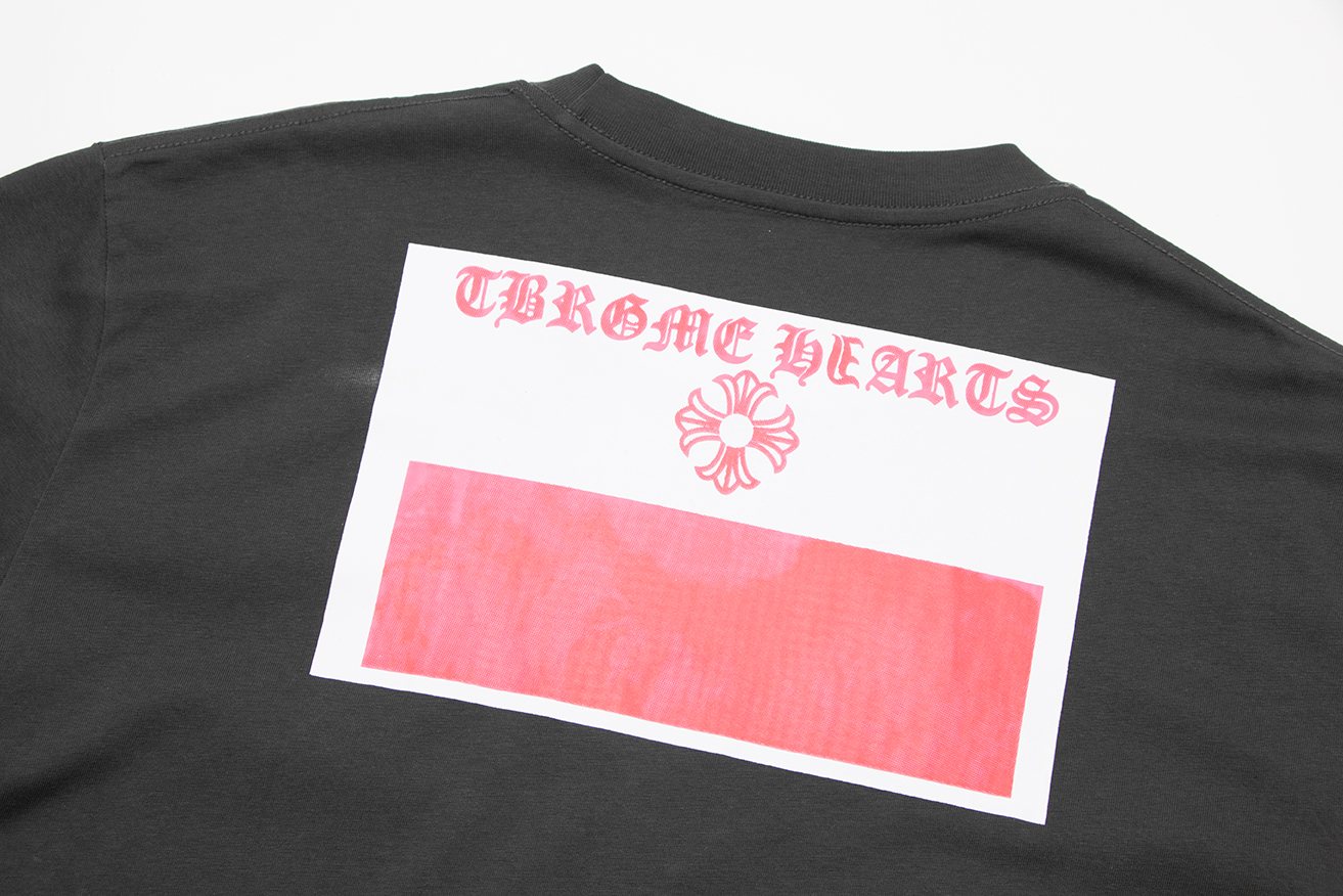 Chrome Hearts Back Graphic T-Shirt - Black — detail