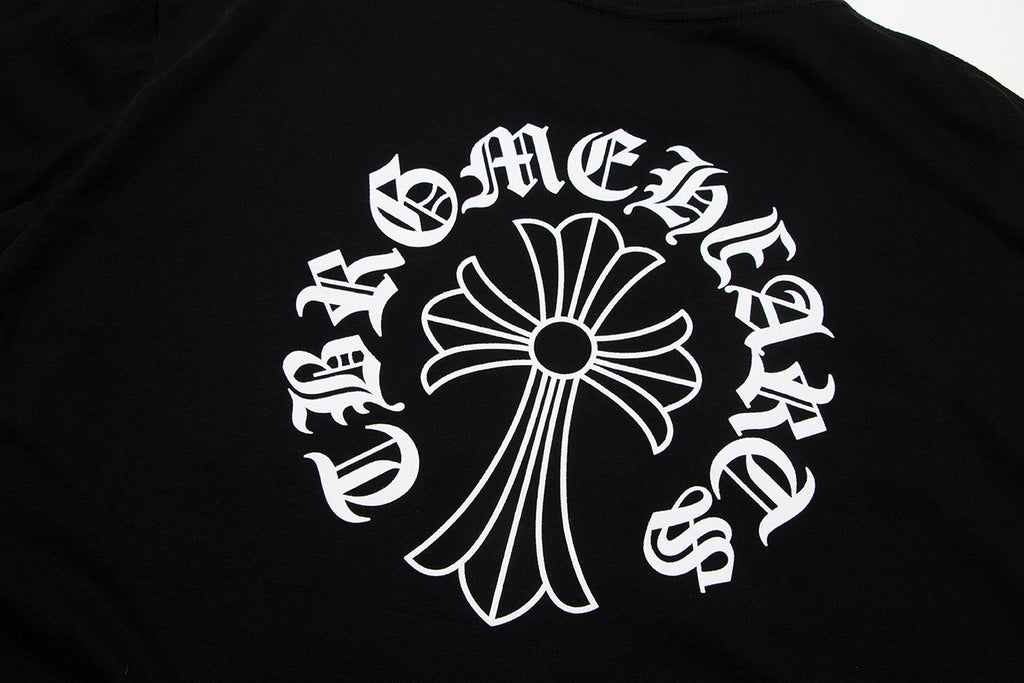 Chrome Hearts Sanskrit Cross Graphic T-Shirt — detail