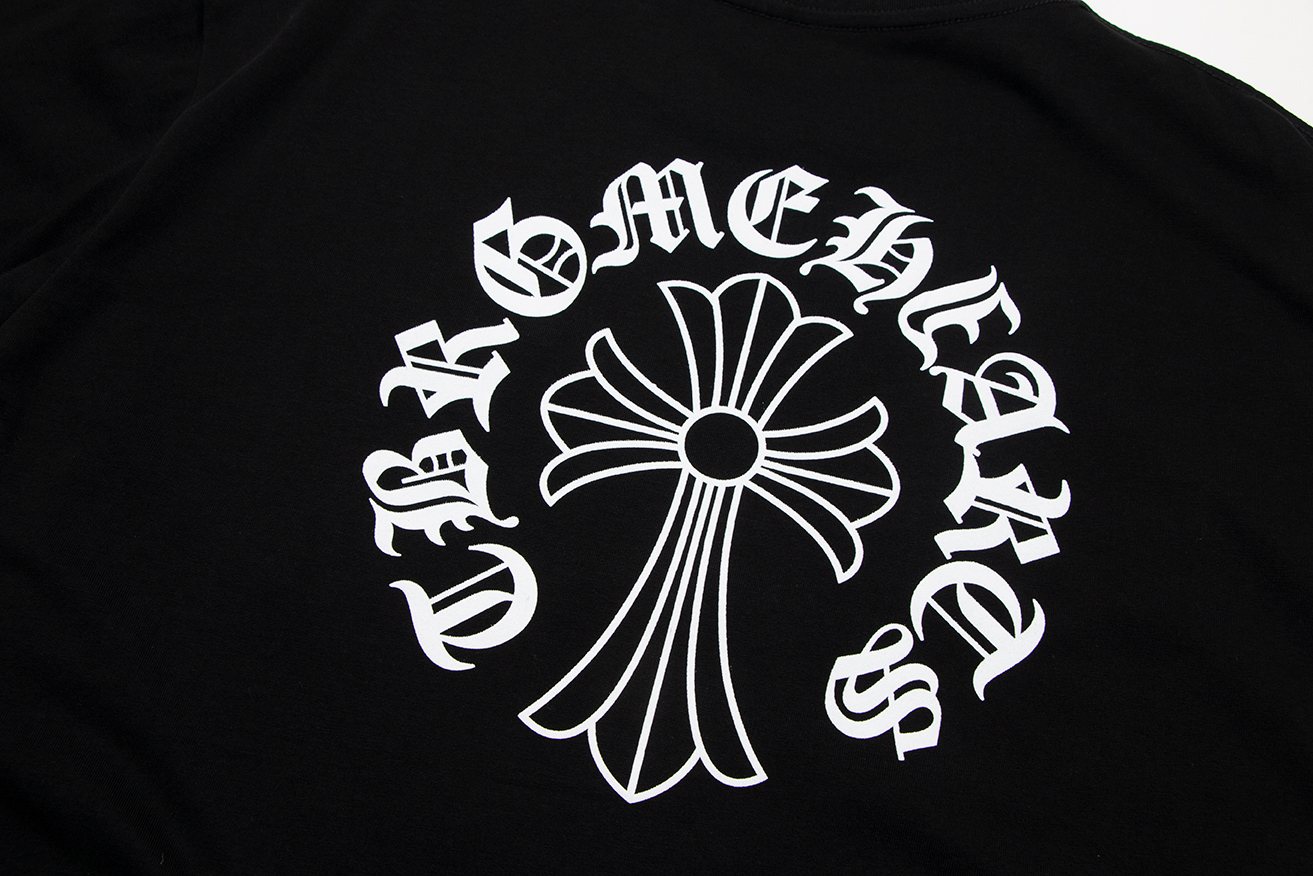 Chrome Hearts Sanskrit Cross Graphic T-Shirt — detail