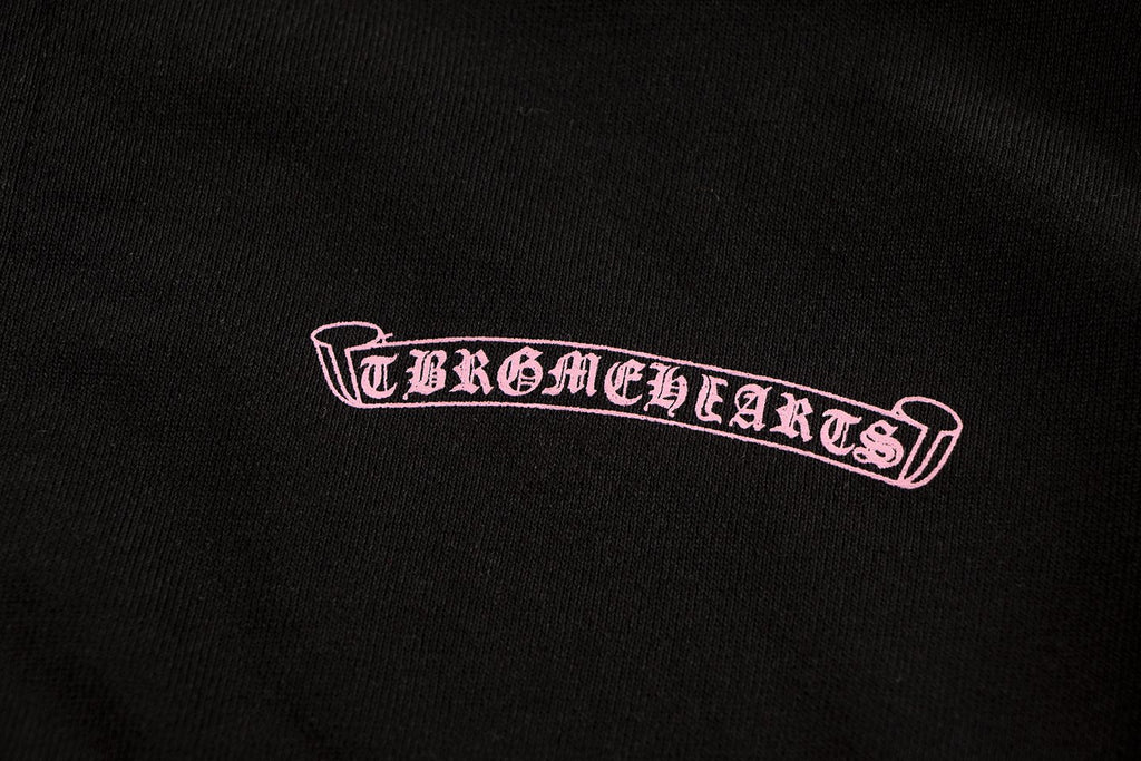Chrome Hearts Anime Floral Zip-Up Hoodie — detail
