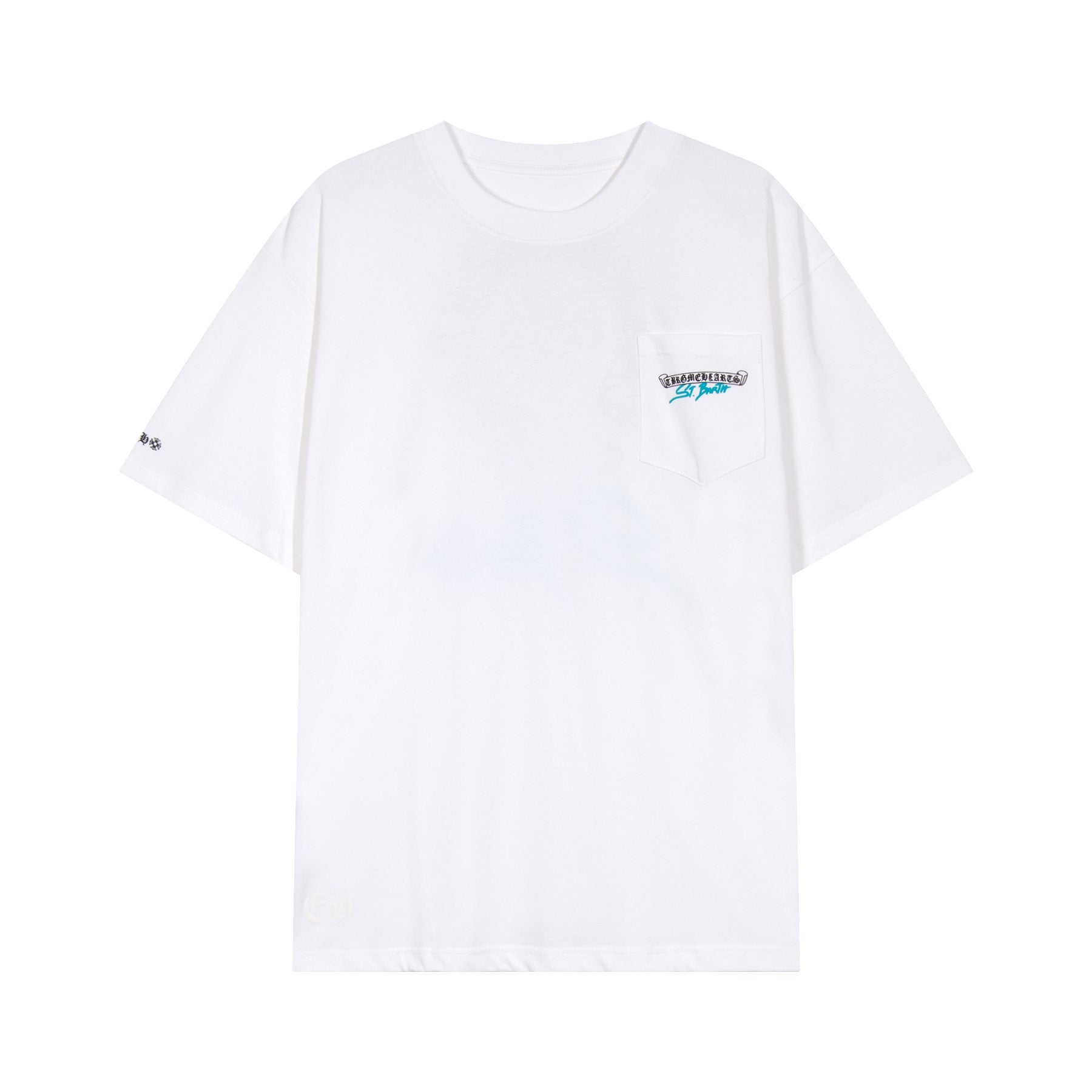 Chrome Hearts Horseshoe Floral Graphic T-Shirt — front