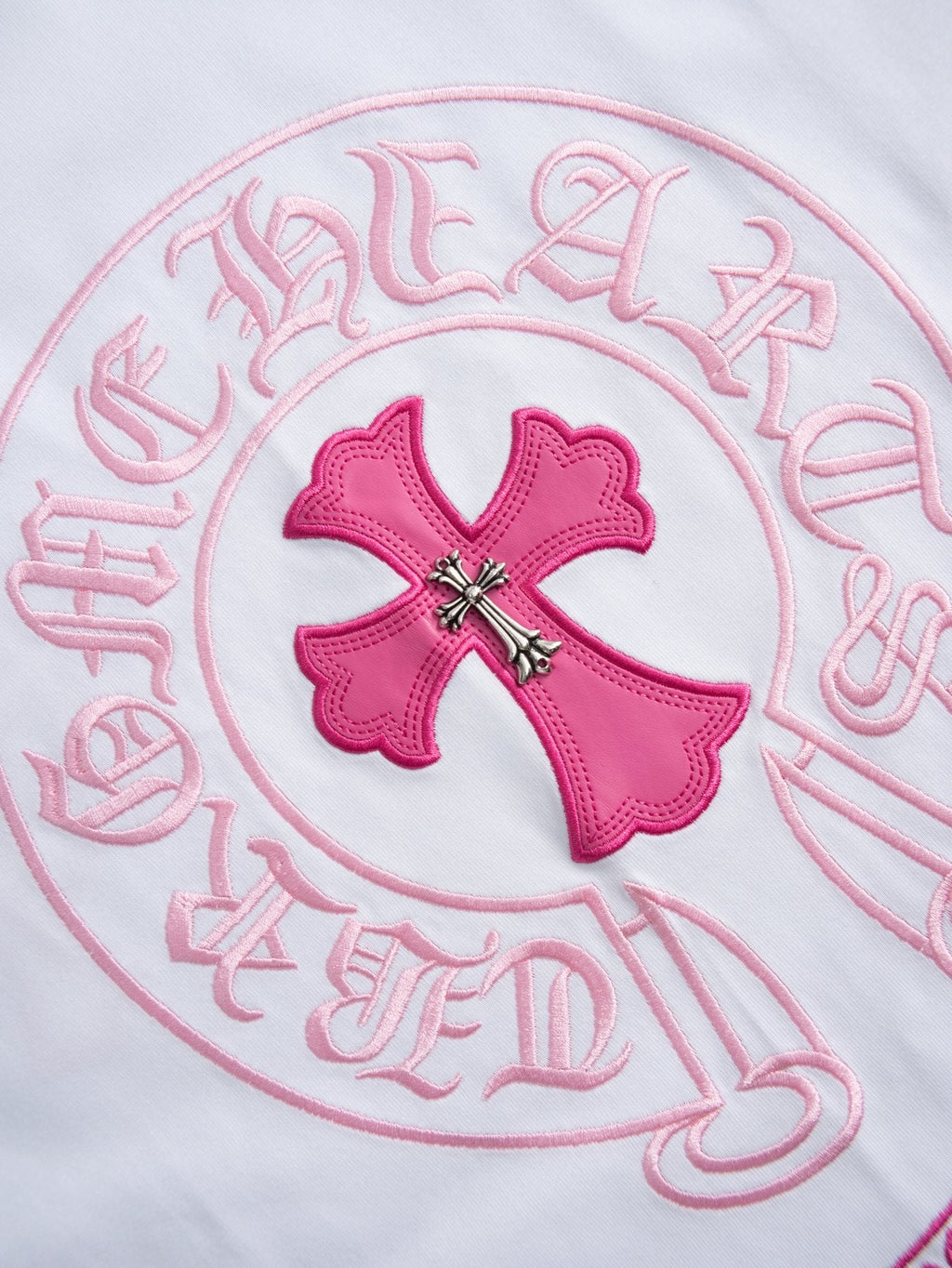 Chrome Hearts Cross Graphic Short-Sleeve T-Shirt — detail