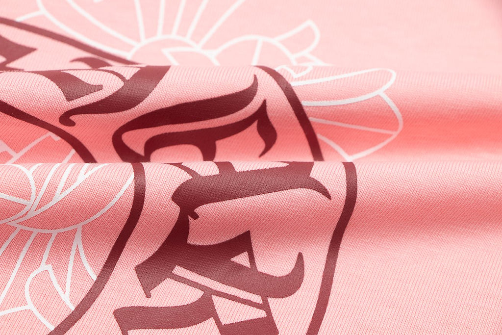 Chrome Hearts Sanskrit Horseshoe Cross Graphic T-Shirt — detail