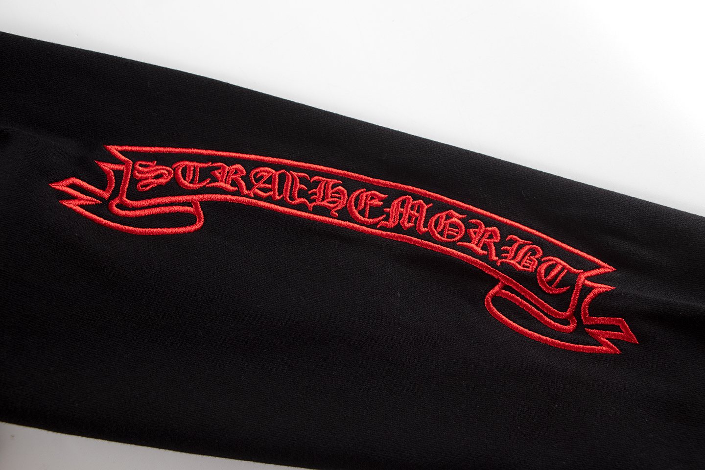 Chrome Hearts Flower Back Graphic Hoodie — detail
