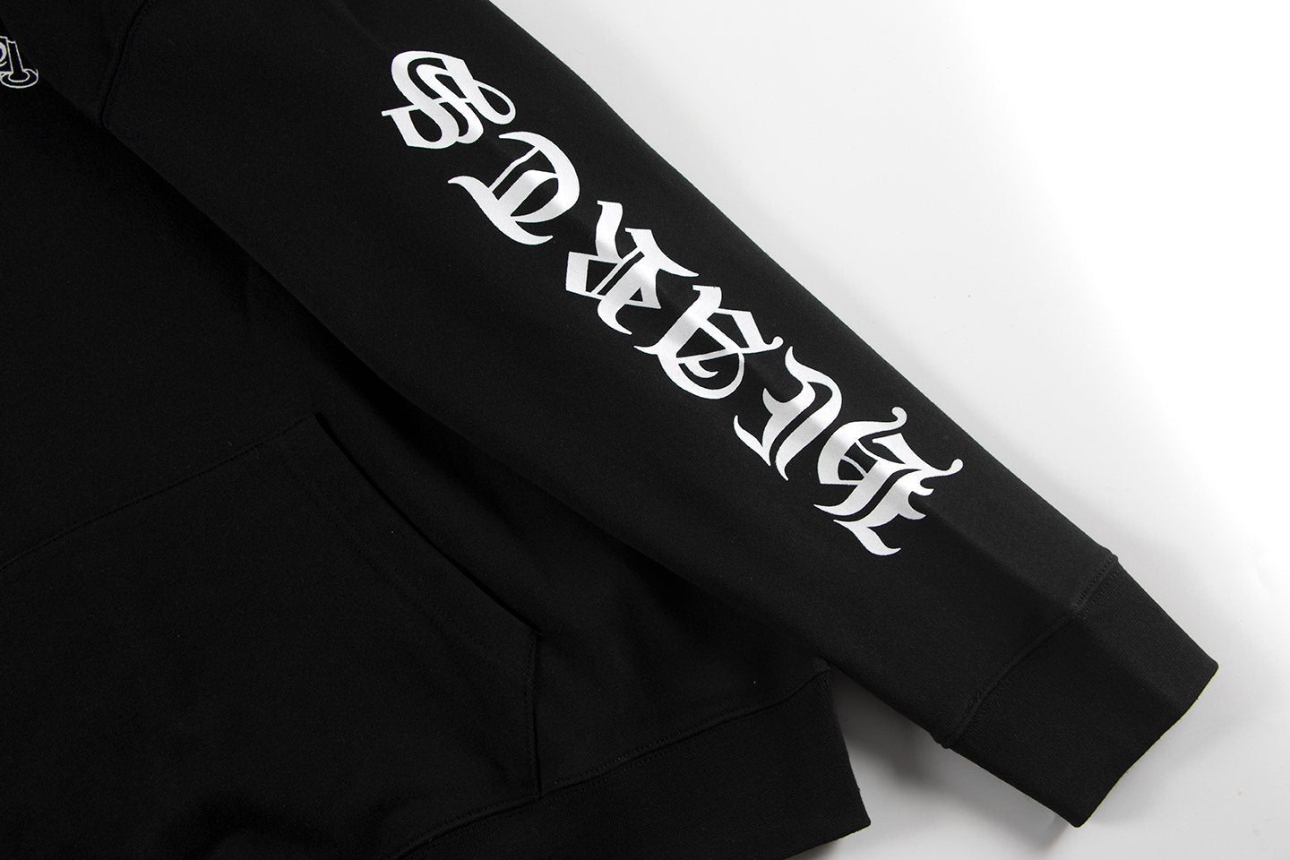 Chrome Hearts Slogan Graphic Hoodie — detail