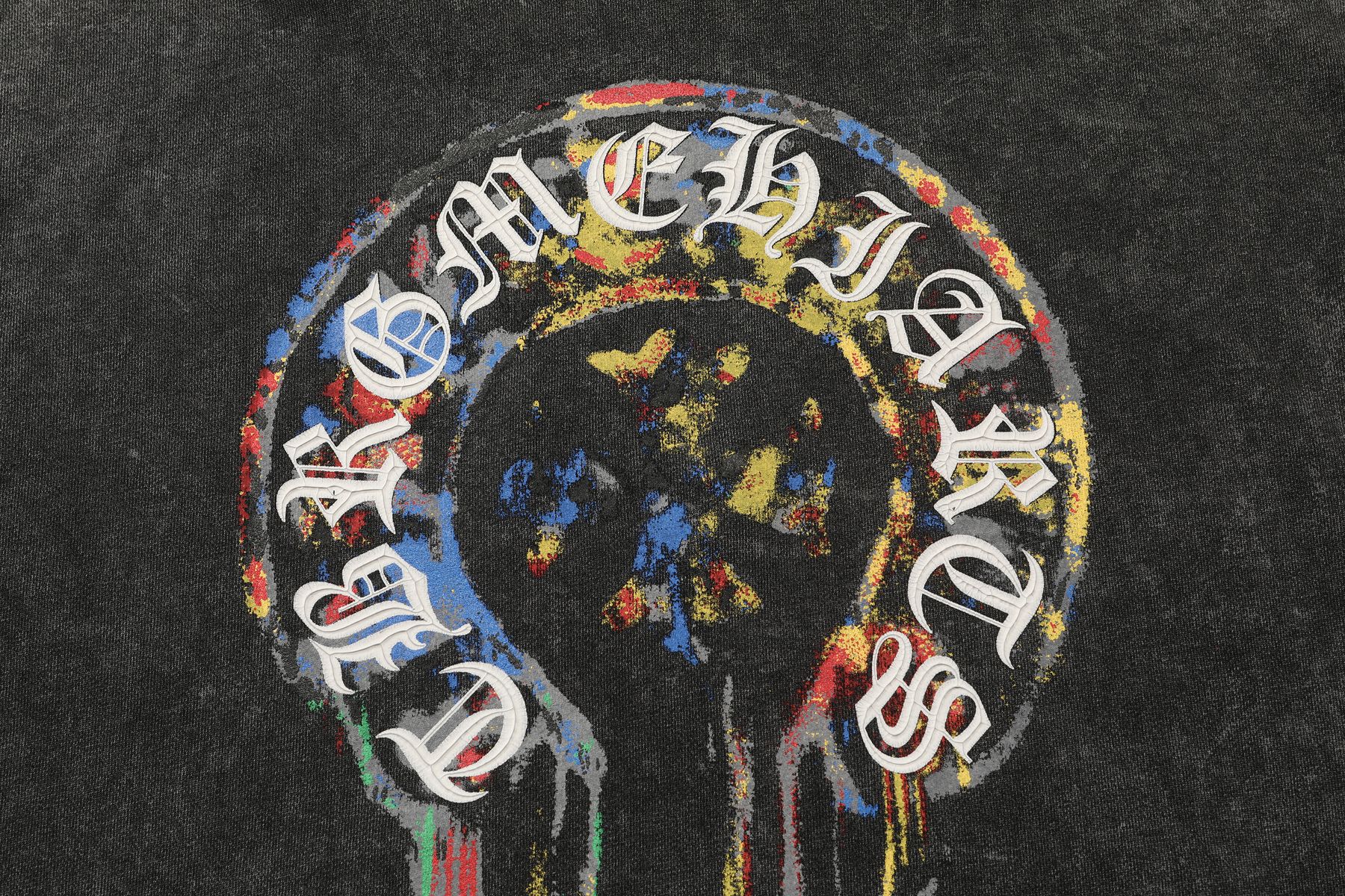 Chrome Hearts Sanskrit Graphic Pullover Hoodie — detail