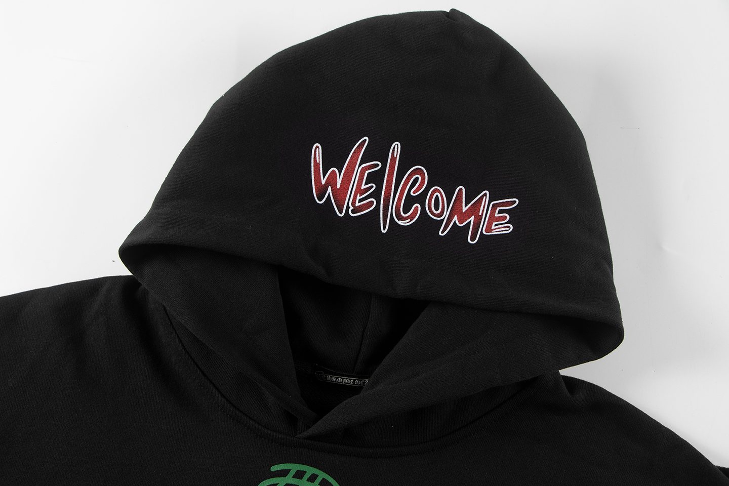 Chrome Hearts Cross Graphic Pullover Hoodie - Black — detail