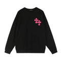 Chrome Hearts Contrast Leather Label Graphic Sweatshirt — hero