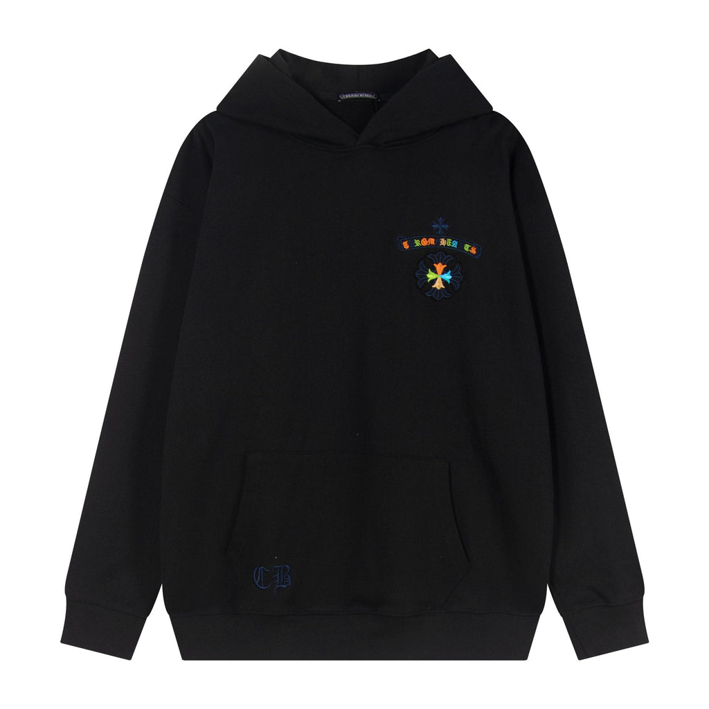 Chrome Hearts Rainbow Logo Embroidered Hoodie — hero