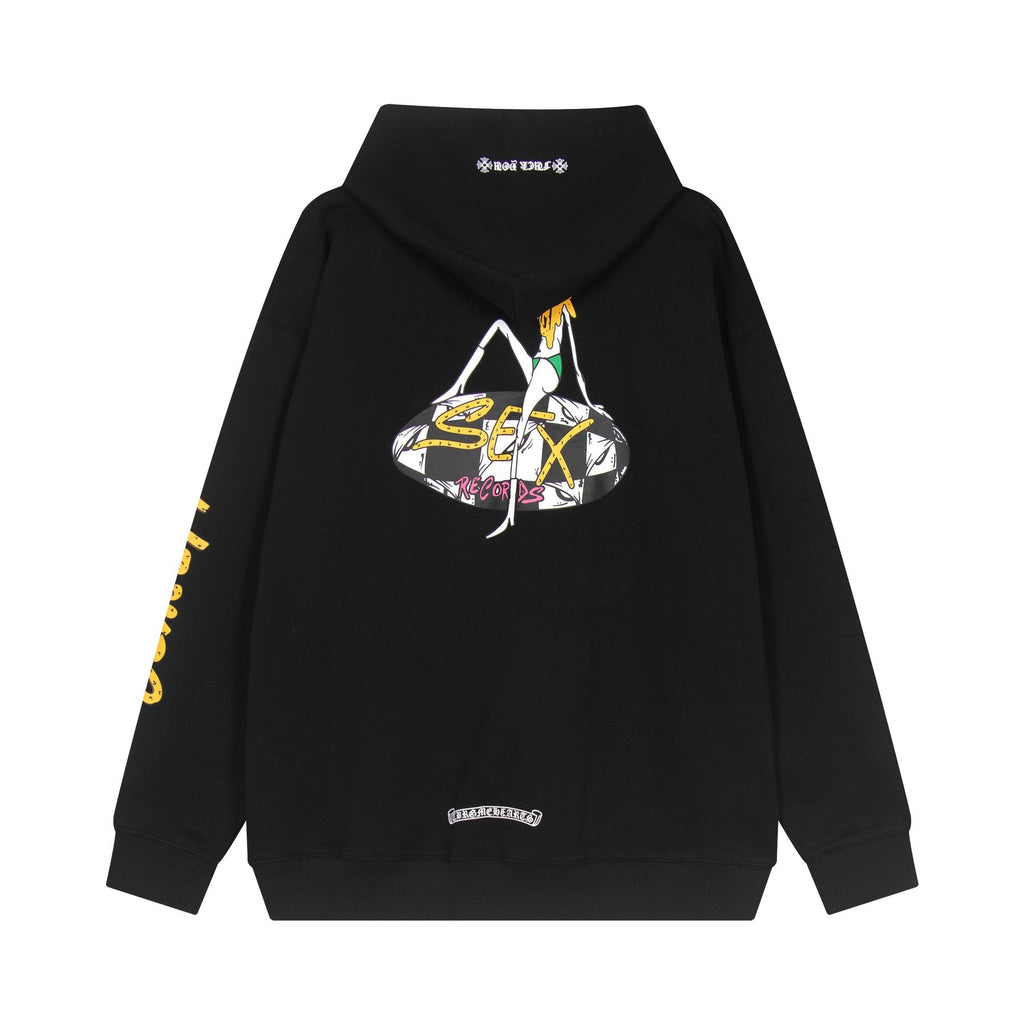 Chrome Hearts Multicolor Graphic Hoodie — back