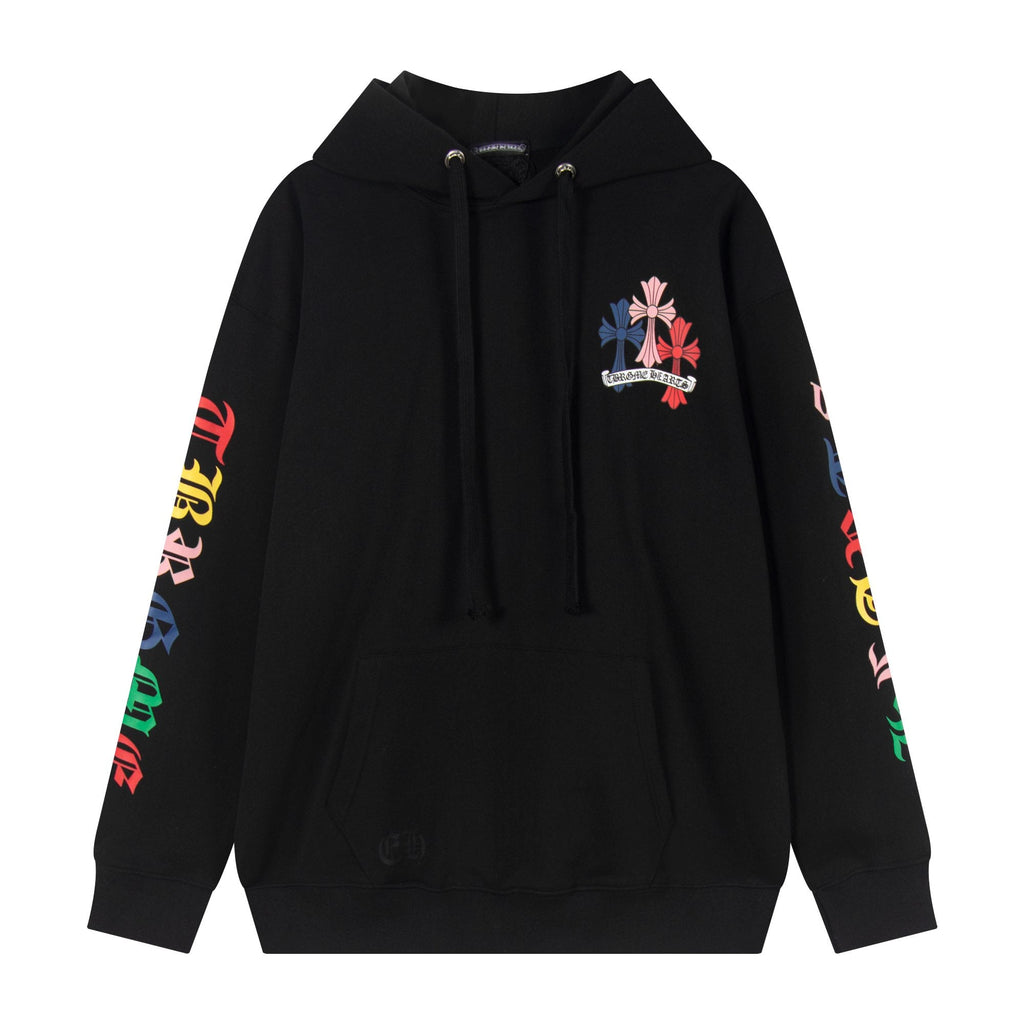 Chrome Hearts Multicolor Cross Graphic Hoodie — hero