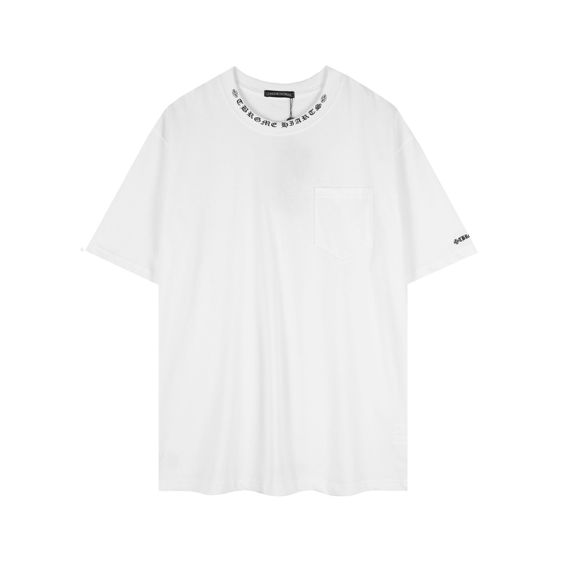 Chrome Hearts Sanskrit Letter Print Pocket T-Shirt — front