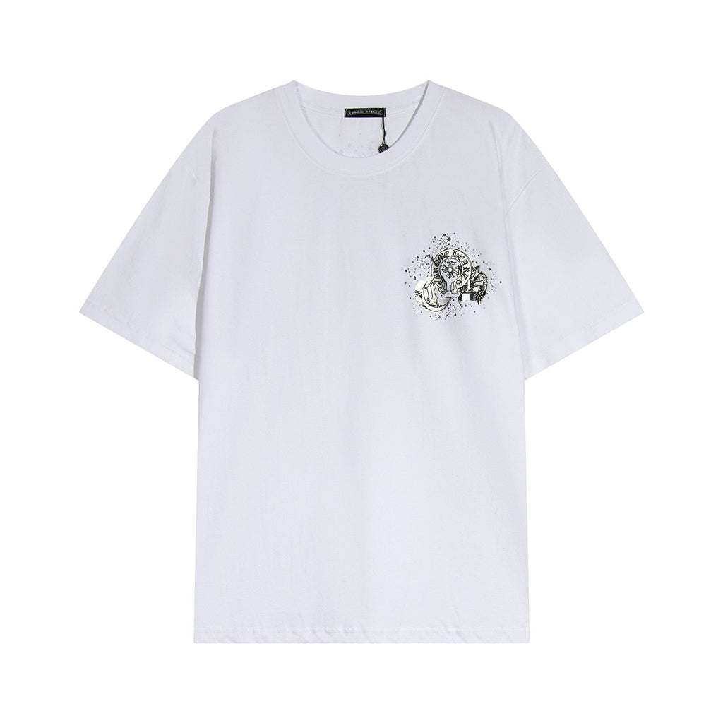 Chrome Hearts Splatter Rhinestone Graphic T-Shirt — hero