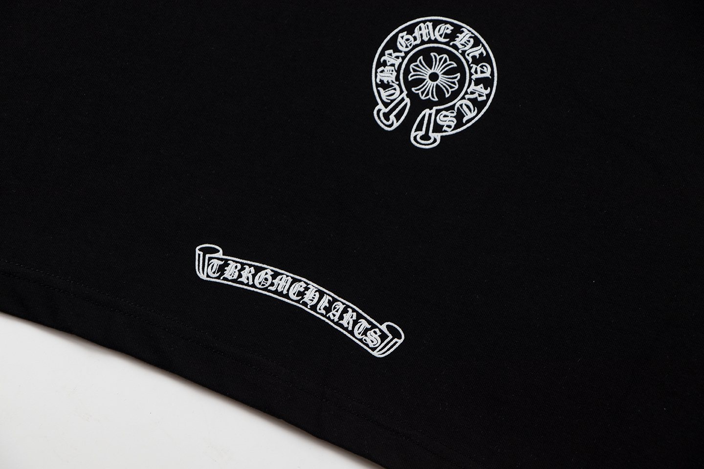 Chrome Hearts Rainbow Horseshoe Graphic Sleeveless T-Shirt — detail