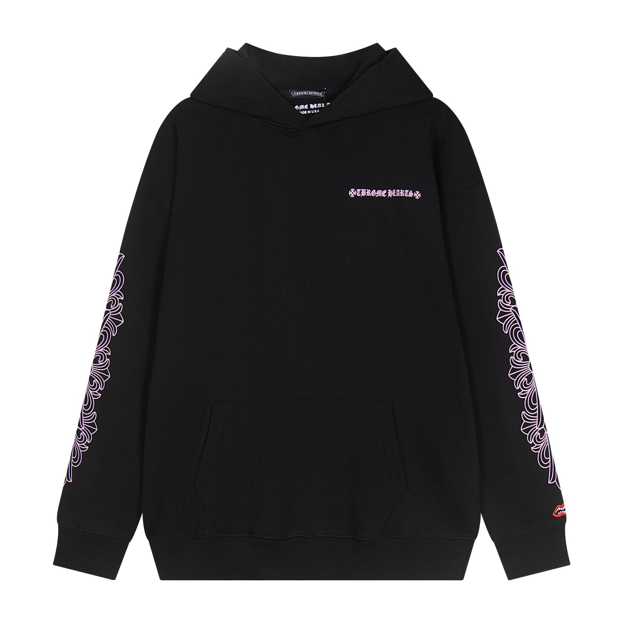 Chrome Hearts Pink Gothic Graphic Hoodie — hero