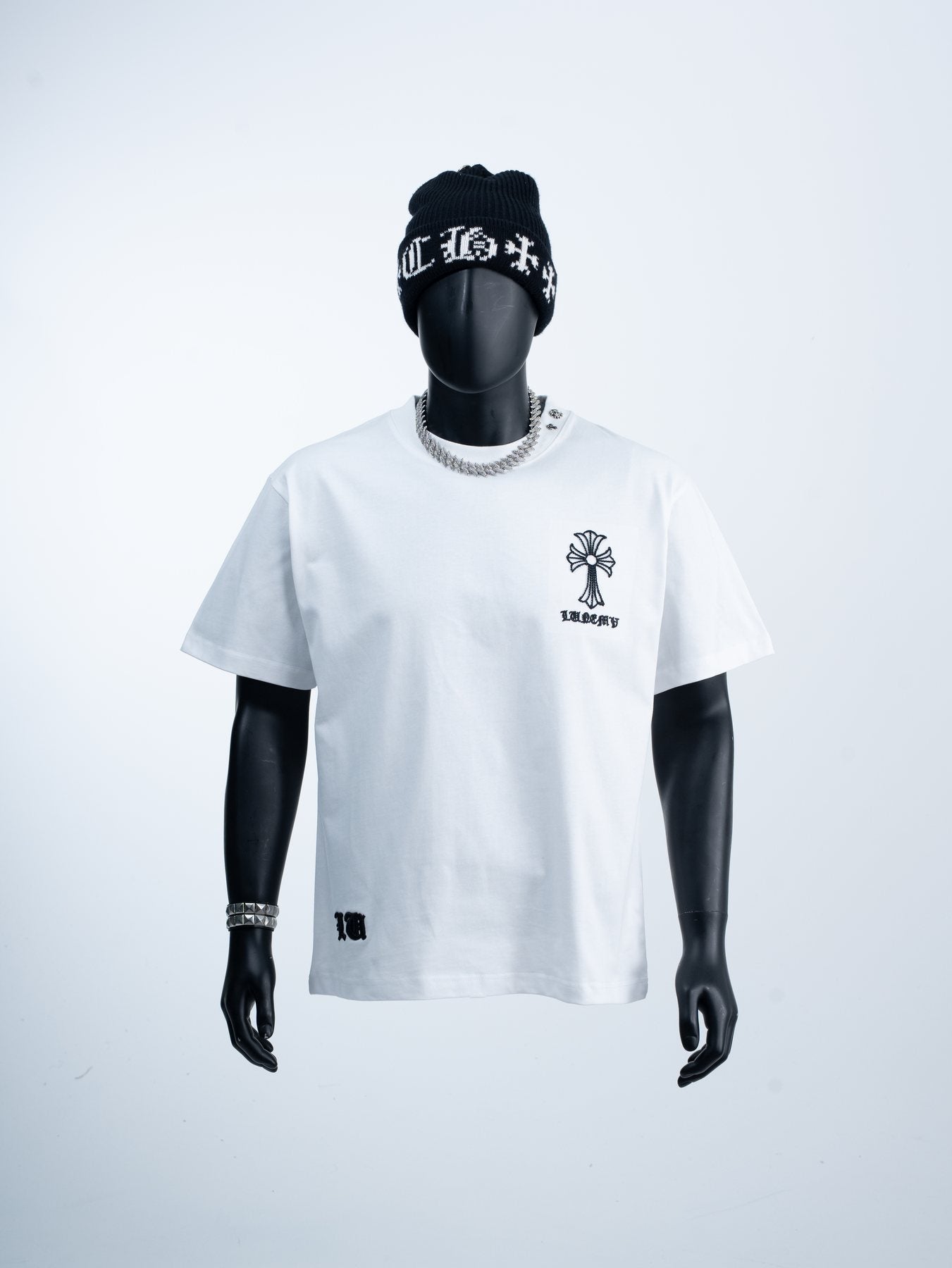 Chrome Hearts Classic Cross Graphic T-Shirt — front