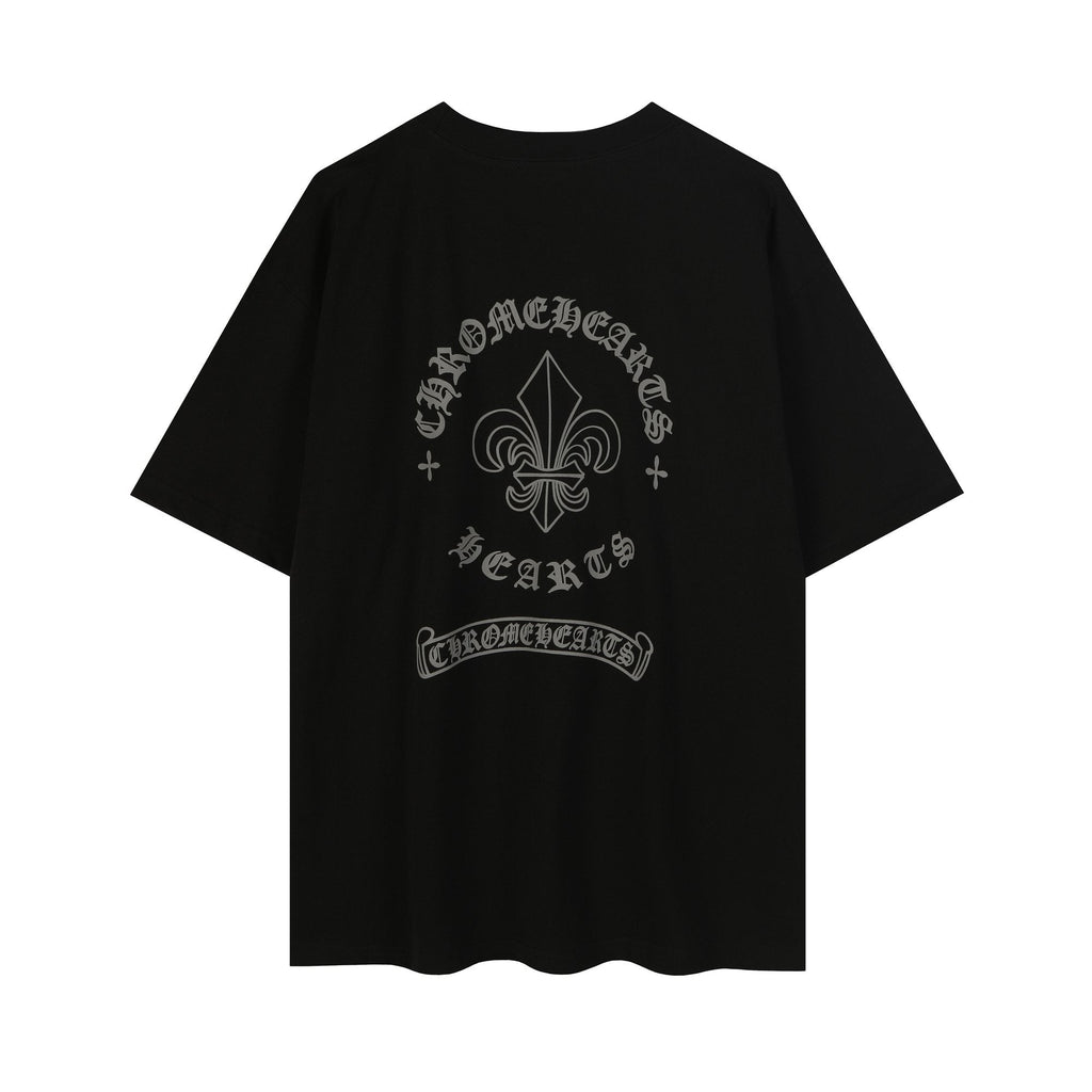 Chrome Hearts Fleur-De-Lis Crest Graphic T-Shirt — hero