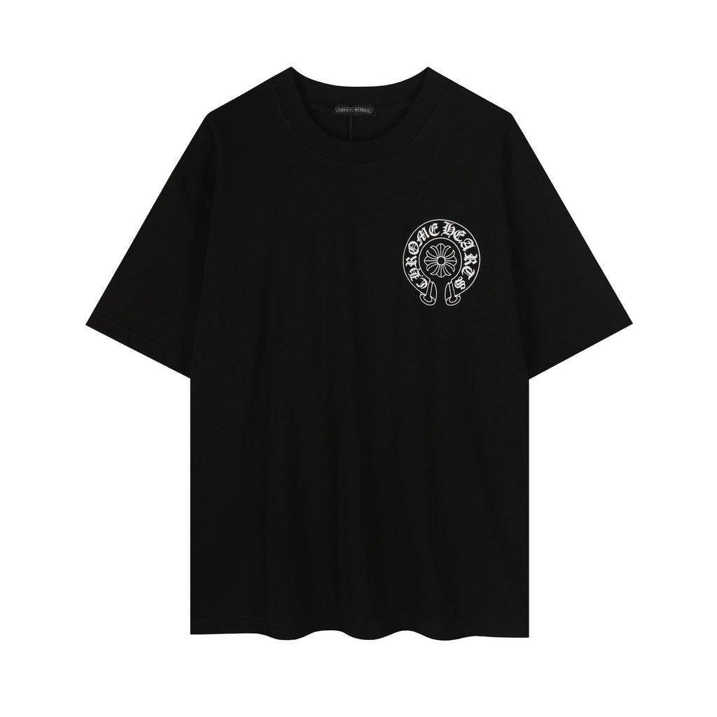 Chrome Hearts Horseshoe Floral Graphic T-Shirt — hero