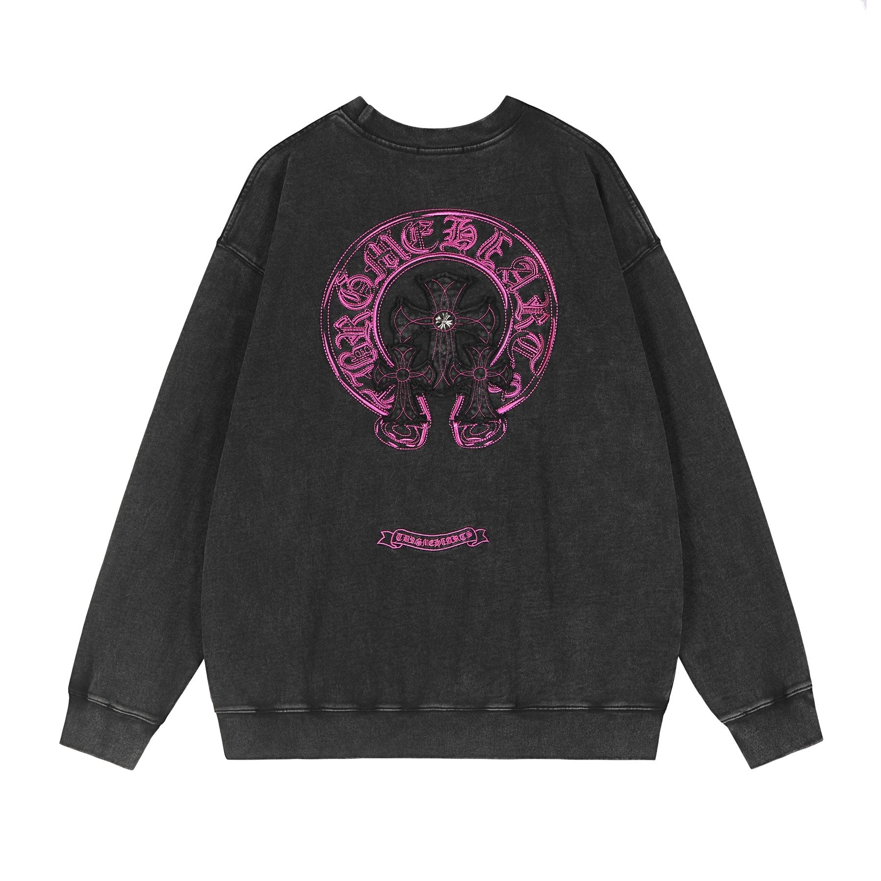 Chrome Hearts Cross Slogan Graphic Sweatshirt — back