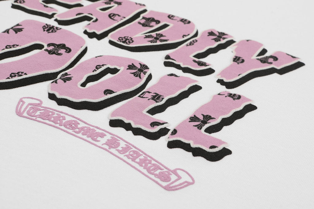 Chrome Hearts Deadly Doll Girl Graphic Short-Sleeve T-Shirt — detail