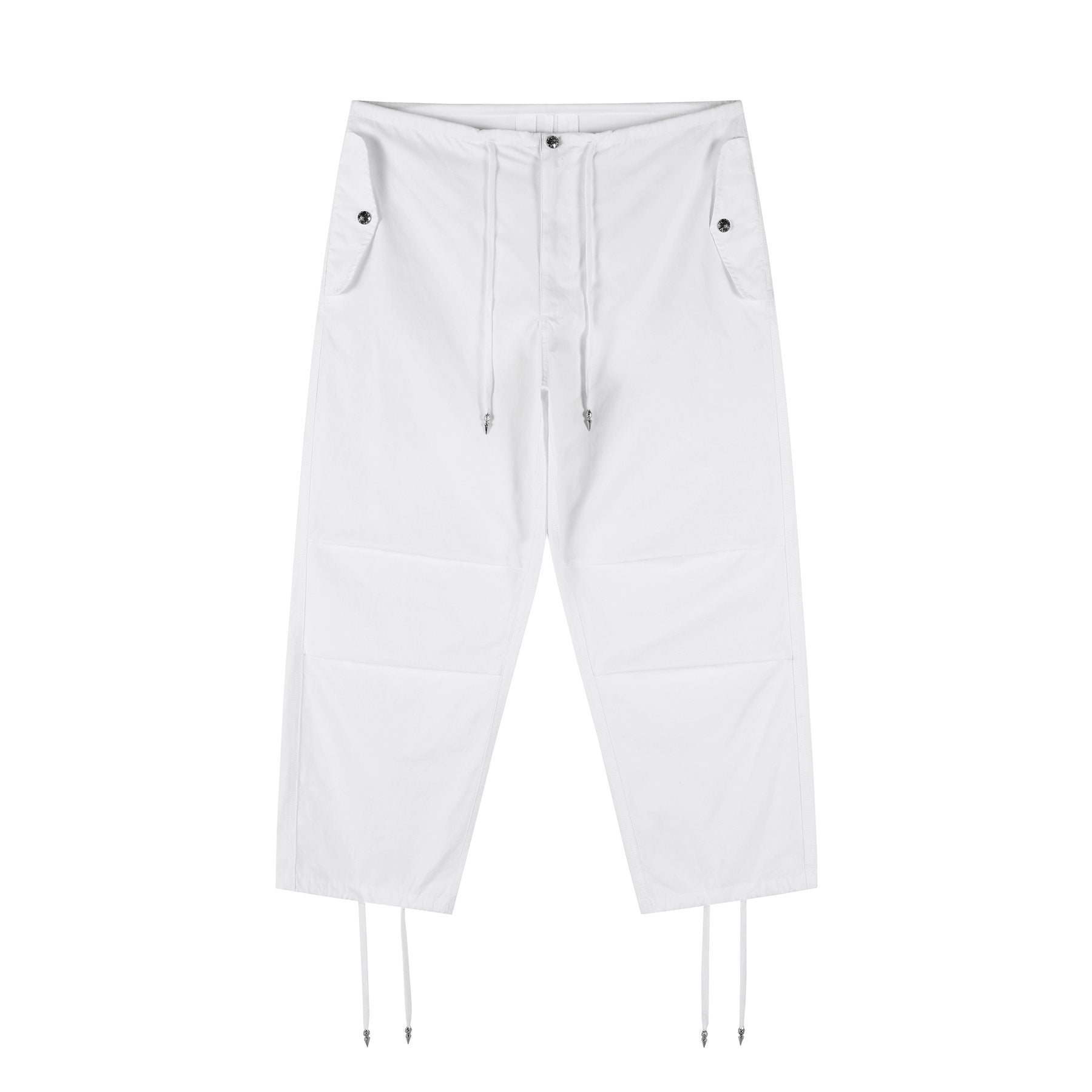 Chrome Hearts Multicolor Cross Patch Cropped Pants — front