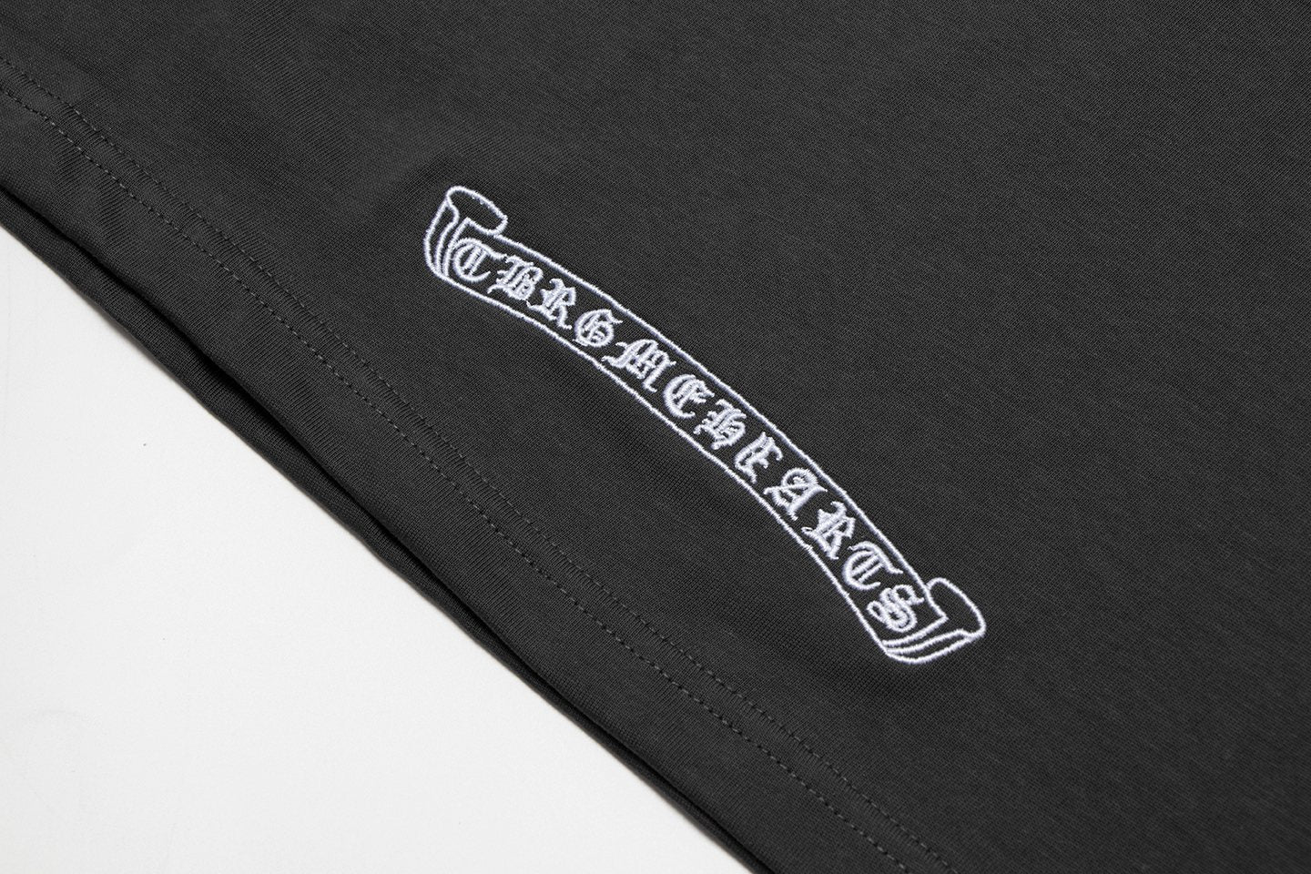 Chrome Hearts Horseshoe Floral Graphic T-Shirt — detail