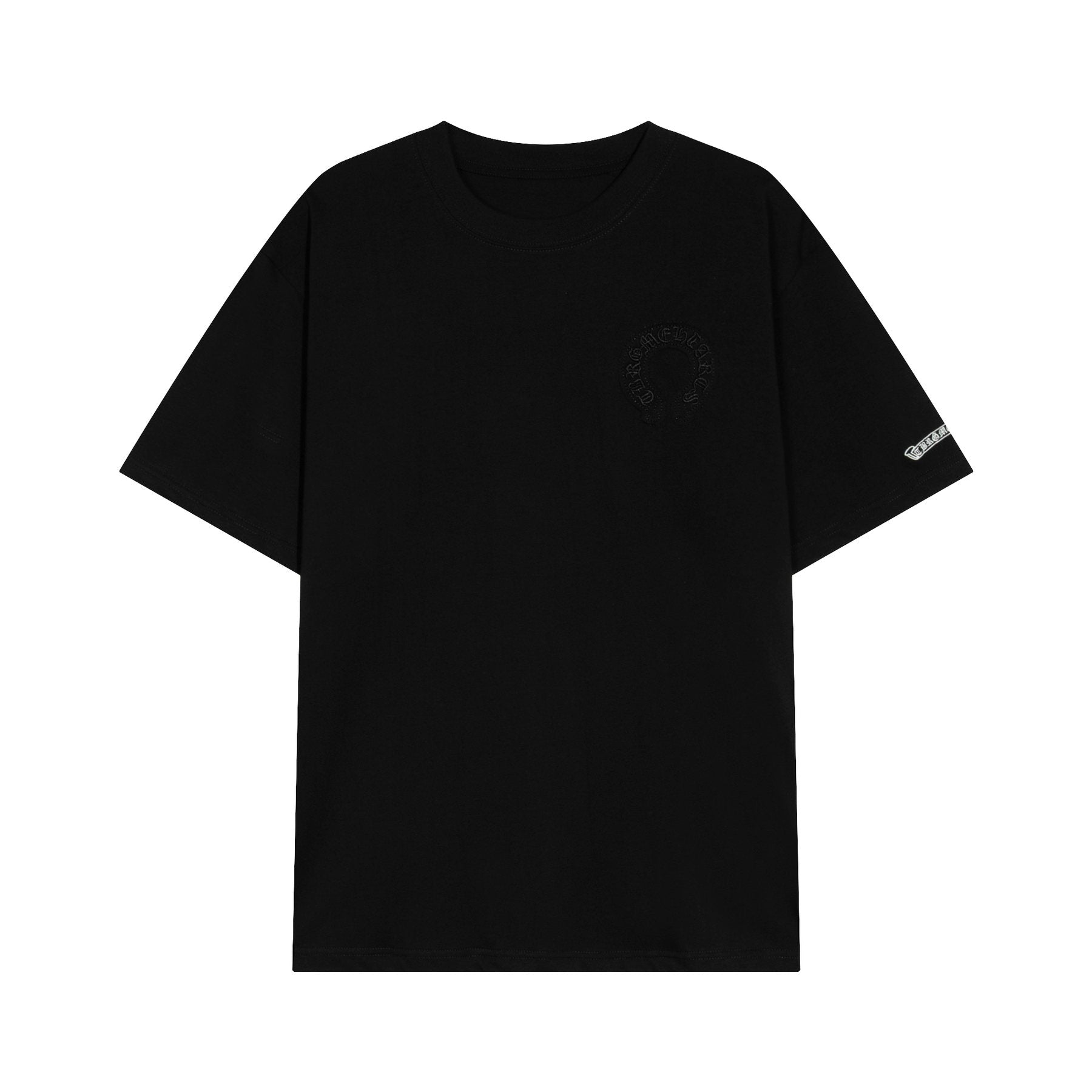 Chrome Hearts Horseshoe Floral Graphic T-Shirt — front