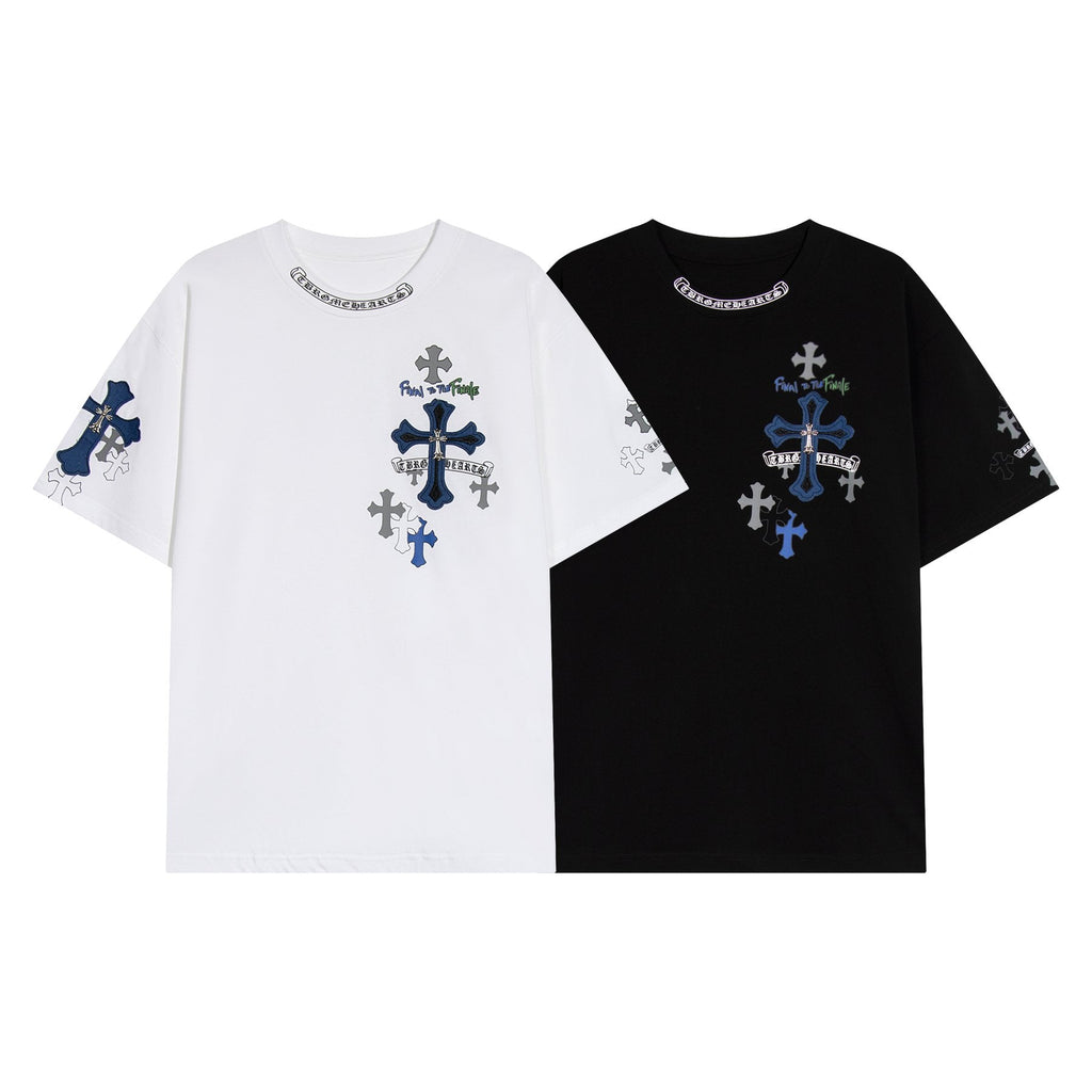Chrome Hearts Cross Graphic Short-Sleeve T-Shirt — comparison