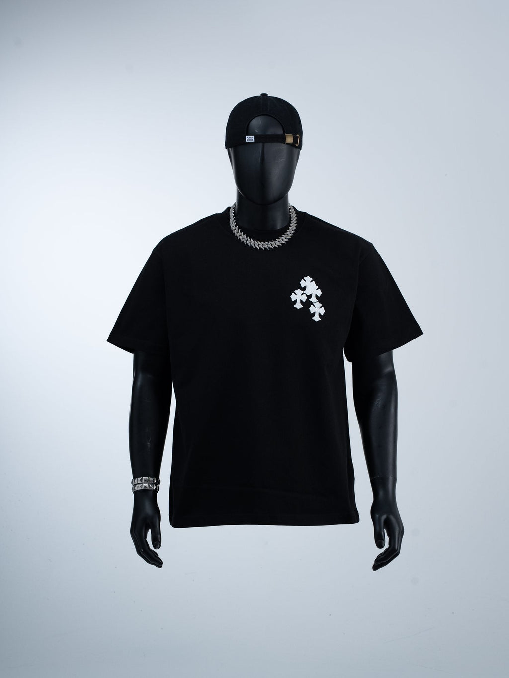 Chrome Hearts Ring Cross Graphic T-Shirt — hero