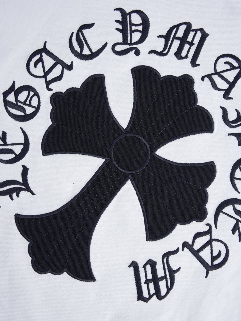 Chrome Hearts Ring Cross Graphic T-Shirt — detail