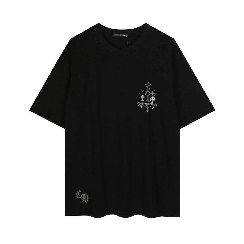 Chrome Hearts Reflective Silver Cross Graphic T-Shirt — hero
