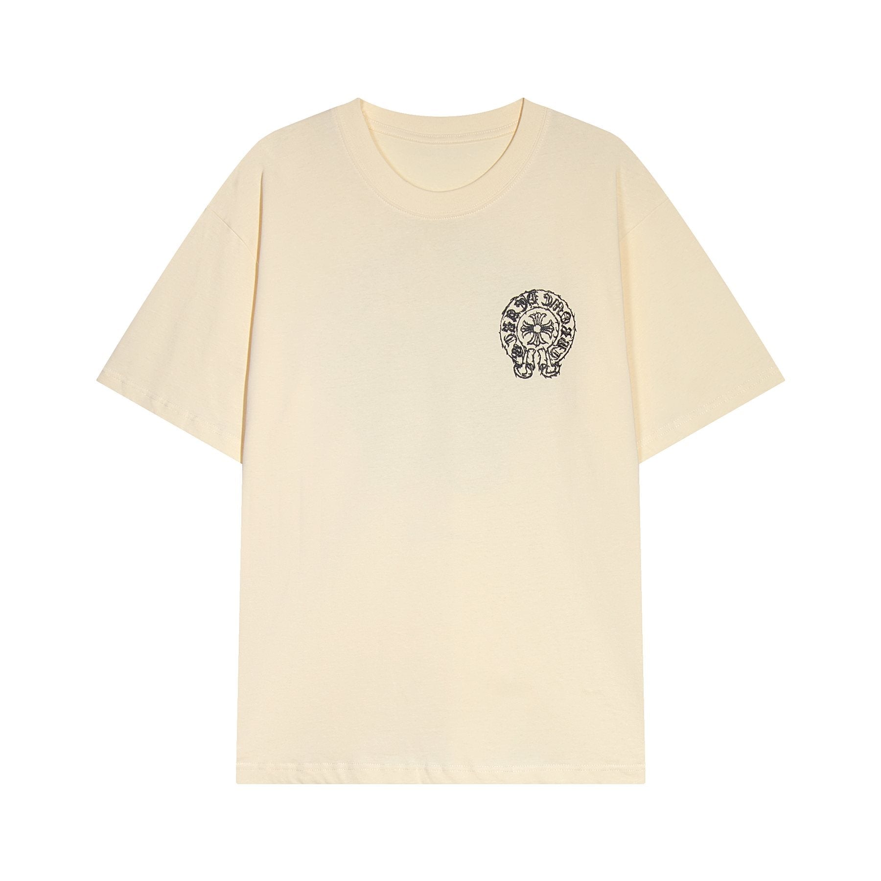 Chrome Hearts Sanskrit Horseshoe Cross Graphic T-Shirt — front