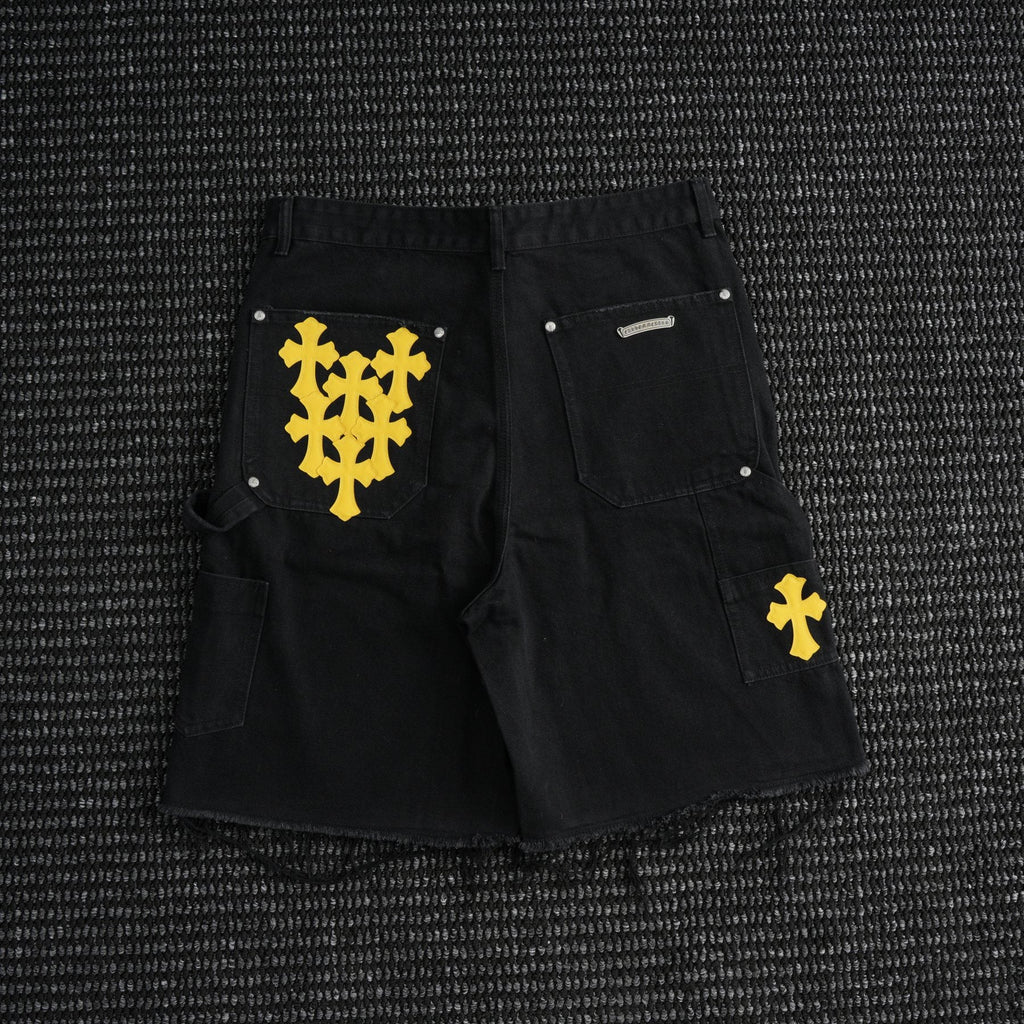 Chrome Hearts Cross Patch Cargo Shorts — back